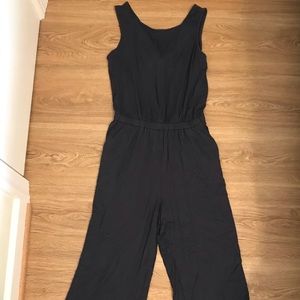 LOFT lounge grey jumpsuit